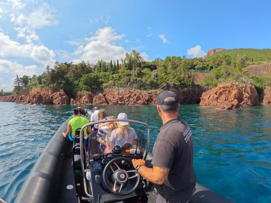 From Cannes: Essential Calanques de l'Estérel Sea Excursion - Comfort, stability, and who this boat trip fits best