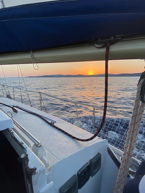 From Cannes: Half-day sailboat trip to the Lerins Islands - The anchor stop near the Lérins Islands: marine life viewing and swim time