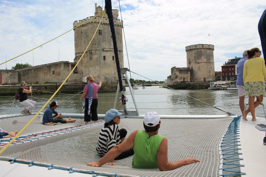 From La Rochelle: Sailing Cruise to Fort Boyard - The main event: sailing around Fort Boyard for photos that actually work