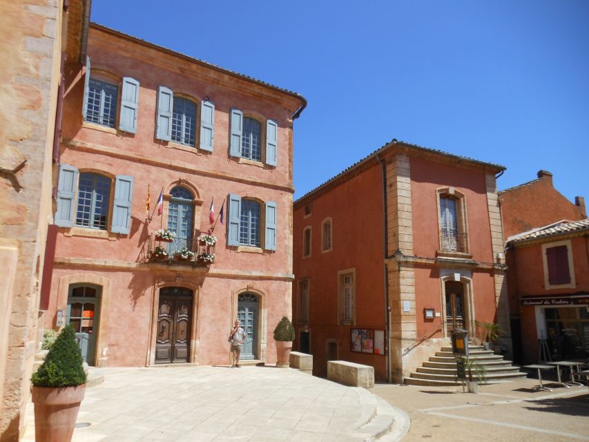 From Marseille Cruise Port: Luberon Villages - Roussillon Ochre Quarry Colors, Plus Thursday Market Time