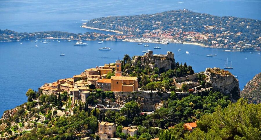 From Nice: Eze, Monaco & Monte Carlo Half-Day Tour - Monte Carlo Casino area and the Formula 1 circuit drive-by