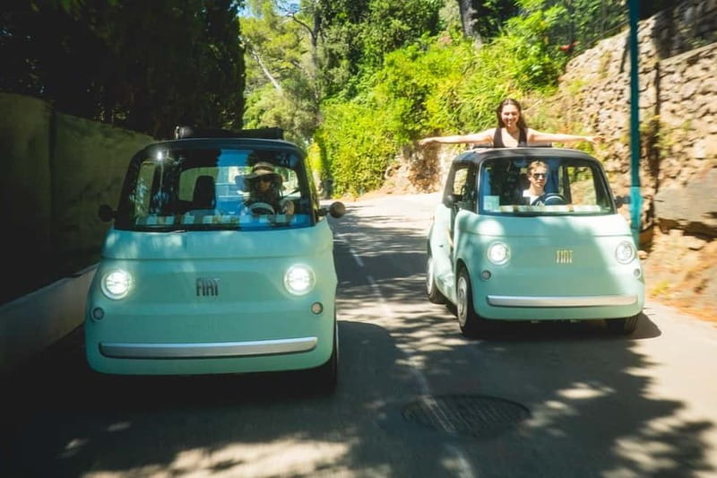 From Nice: Follow a guide in an electric car on the French Riviera! - Safety Briefing and the 5-Minute “Get Comfortable” Phase