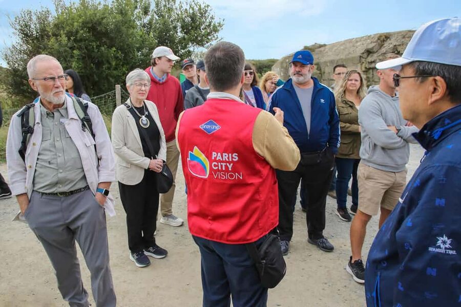 From Paris: Normandy D-Day Beaches Day Trip - Normandy American Cemetery in Colleville-sur-Mer