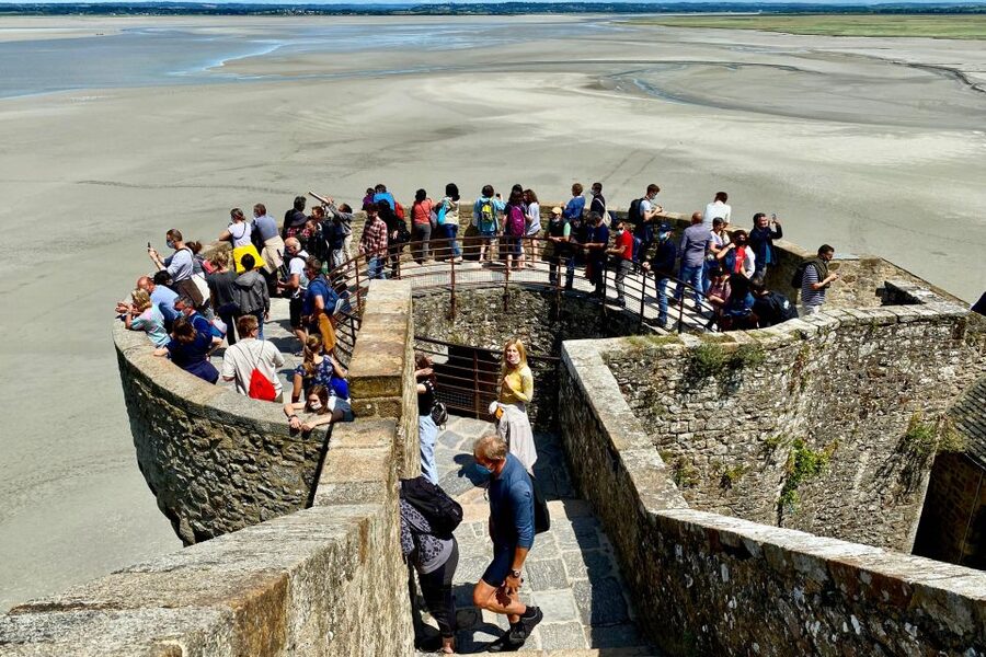 From Paris: Private Mont Saint-Michel & Normandy D-Day Tour - Normandy American Cemetery and Wall of the Missing: plan to slow down
