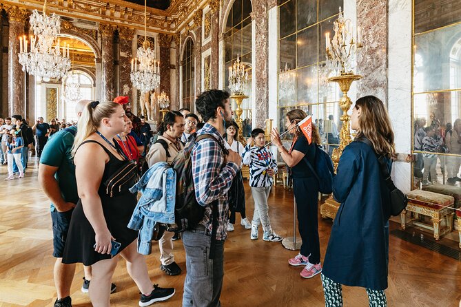 From Paris: Versailles Palace Live Tour with Gardens Access - Walking reality and mobility considerations