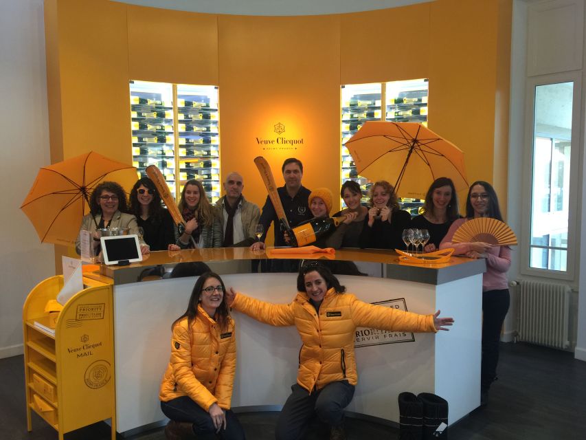 From Reims: Day Trip to Veuve Clicquot Family Grower & Lunch - Reims city sights and Notre-Dame de Reims Cathedral
