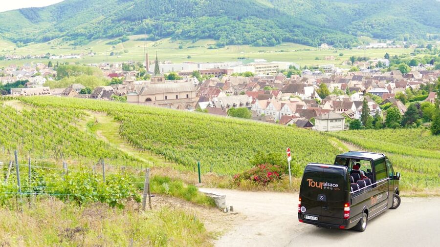From Strasbourg: Medieval Villages & Wine Tasting Day Trip - Wine tasting at a local winemaker, alcohol optional