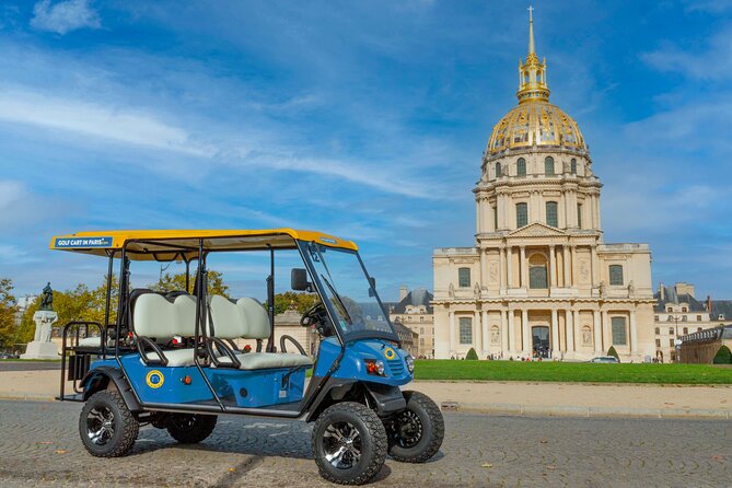 Golf Cart in Paris - Private Guided City Tour - Pickup Included - Why a private electric golf cart is a smart Paris move