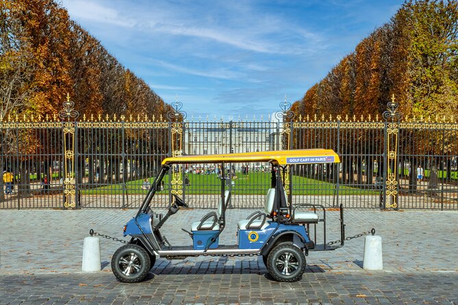 Golf Cart in Paris - Private Guided City Tour - Pickup Included - Landmark stops that guides can nail: Eiffel Tower, Montmartre, and more