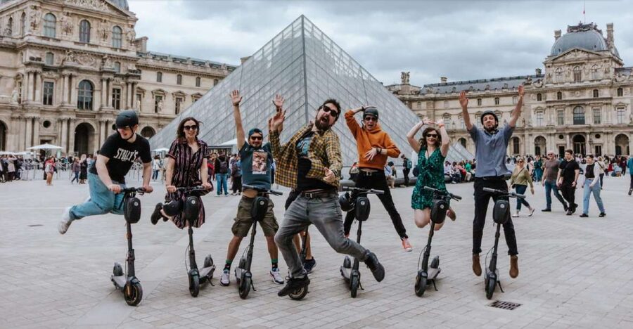 Guided Electric Scooter Tour of Paris - The Big Paris Loop: Louvre, Left Bank, Orsay, and the Seine