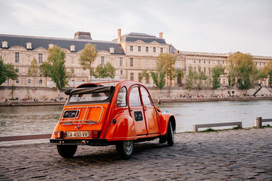Guided Tour of Paris in Classic Convertible - Secret-feeling stops: royal squares, tiny streets, and film Paris