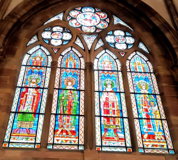 Guided Tours of Strasbourg Cathedral - Medieval stained glass in France: color with context