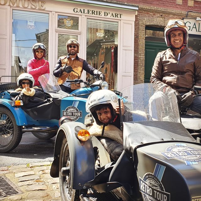 Honfleur: Private Guided City Tour by Vintage Sidecars - Getting set up: pickup, the first street stop, and your timing window