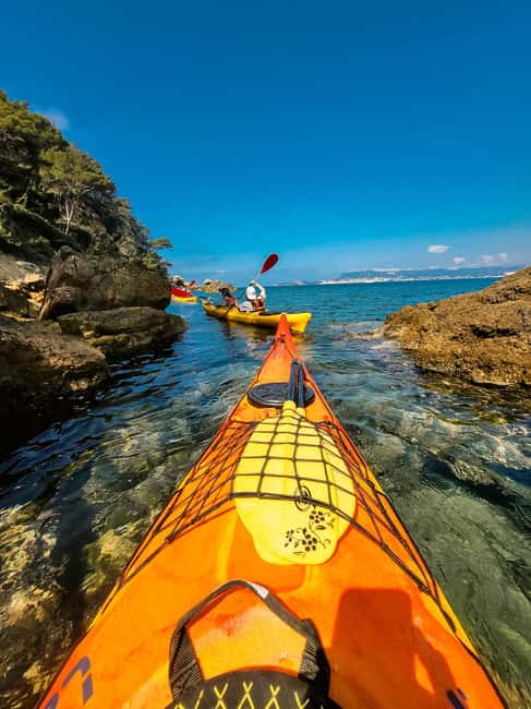 La Ciotat: Calanques National Park Guided Kayak Tour - Starting at Duo Trail: safety first, then the sea