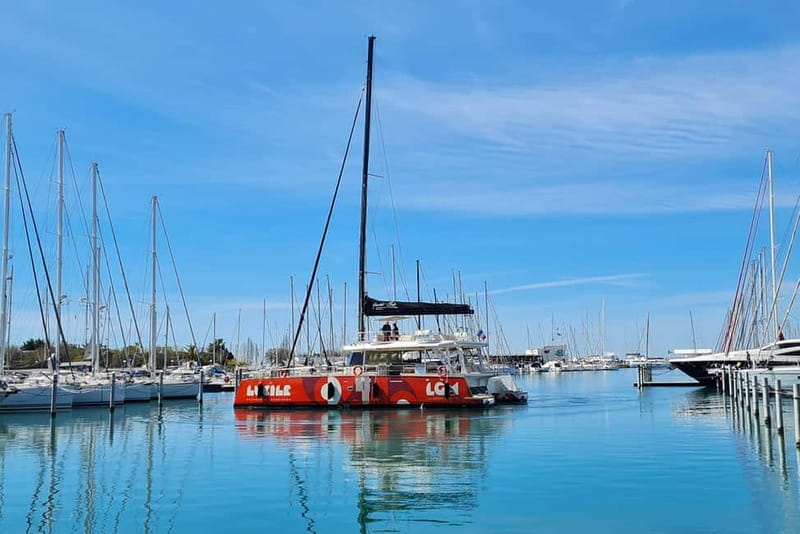 La Grande Motte: Le Grau-du-Roi Bay Catamaran Cruise - The Camargue feeling: port atmosphere and music onboard