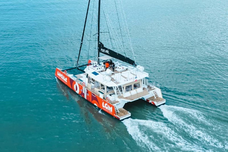 La Grande Motte: Le Grau-du-Roi Bay Catamaran Cruise - Roof, nets, and deck time: the real reason this cruise feels worth it