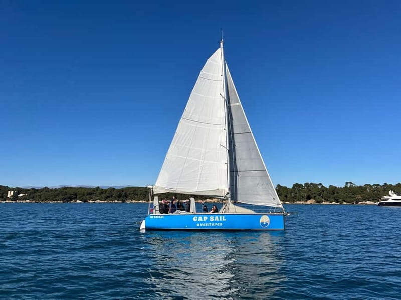 Lérins Islands Sailing Discovery, snorkeling and paddle SUP - Cruising the French Riviera toward Île Sainte-Marguerite