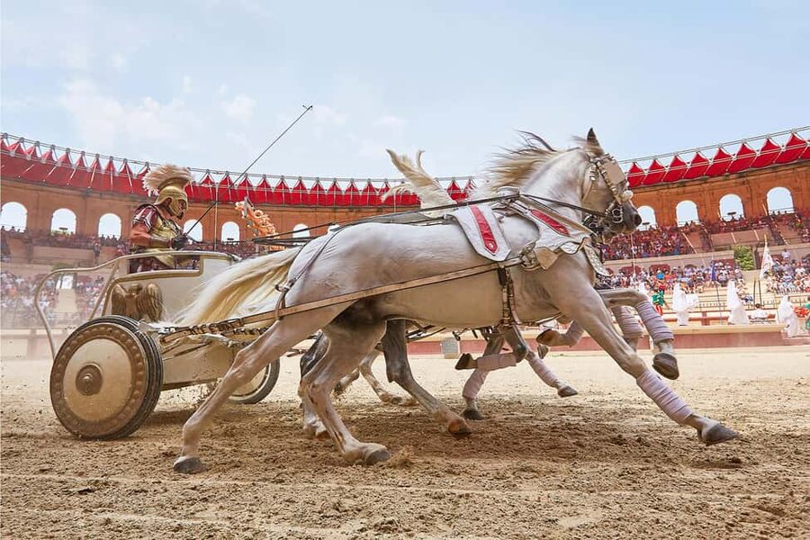 Les Epesses: Puy du Fou Theme Park 1-Day Entry Ticket - Seating, crowds, and using the app translations