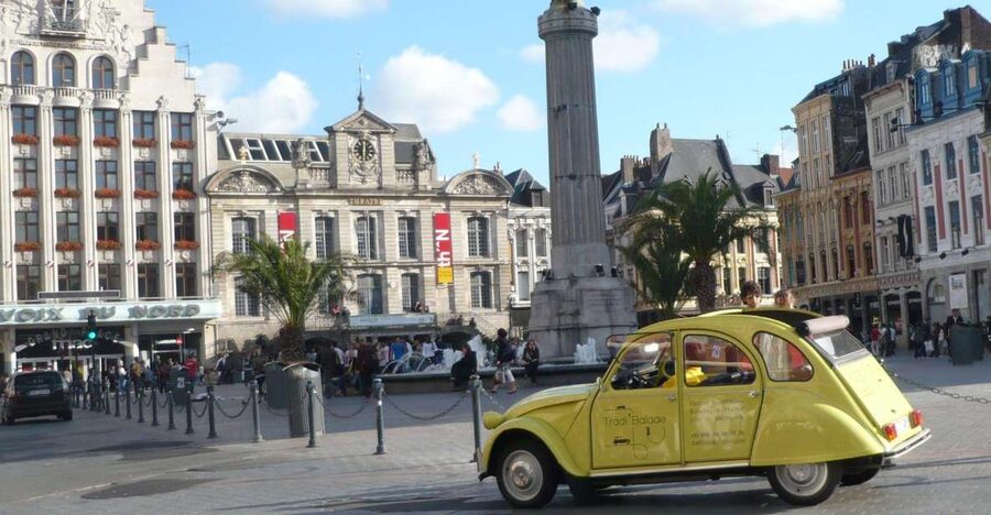 Lille Driving Tour by Convertible Citroen 2CV - Key highlights that make this tour worth it