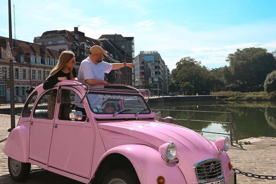 Lille Driving Tour by Convertible Citroen 2CV - Cobblestones, comfort, and what to expect from a roof-down ride