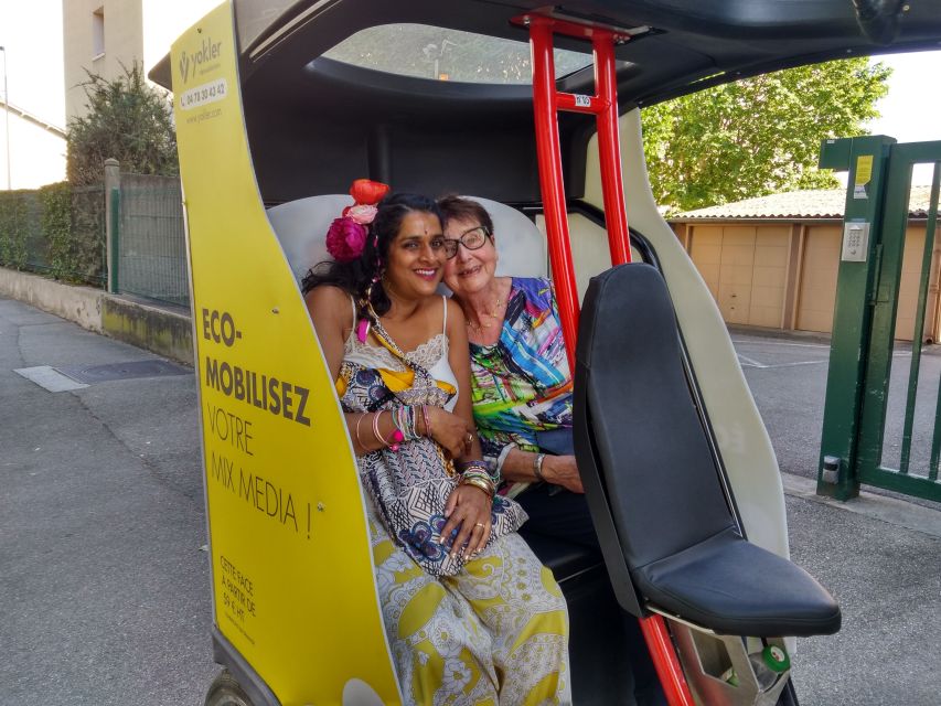 Lyon: 1 or 2-Hour Pedicab Tour - Rhône River views, Fourvière, and Croix-Rousse from the ride