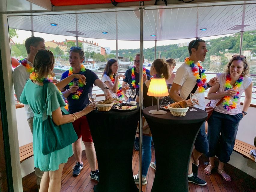 Lyon: City Cruise with Charcuterie, Cheese, and Wine - What’s Included: Charcuterie, Cheese, and One Drink