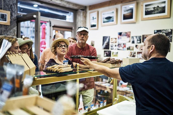 Lyon Old Town Food Tour with Local Specialties Tasting & Lunch - Stop 2 style: wine and charcuterie or dried meat for the savory middle