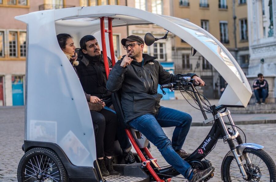 Lyon: Private Pedicab Tour of Top Landmarks & Hidden Gems - Vieux Lyon and the traboules you would miss on foot