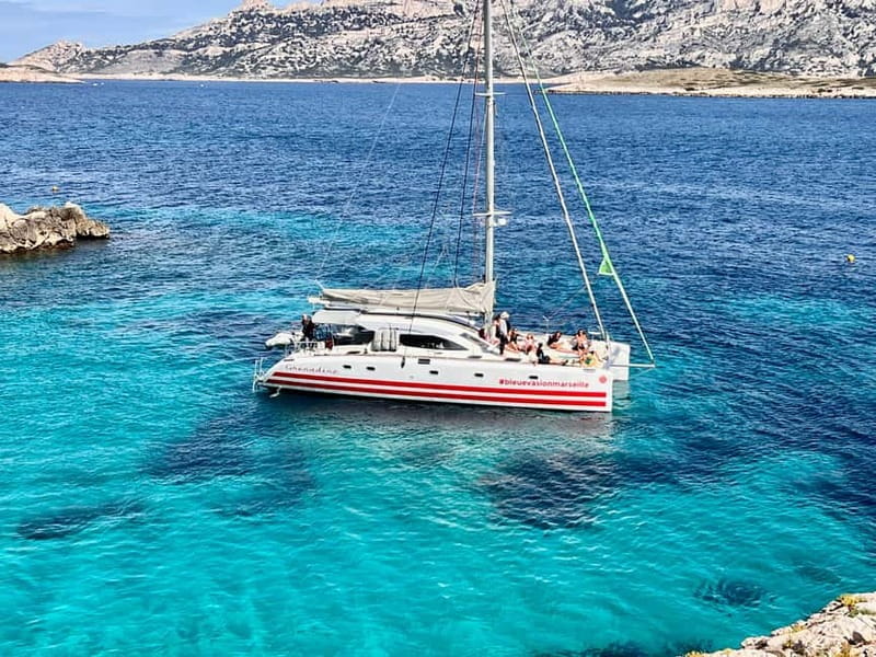 Marseille: Calanques Catamaran Cruise, Picnic, & Swimming - Departing to Riou Island: first views, then swim time