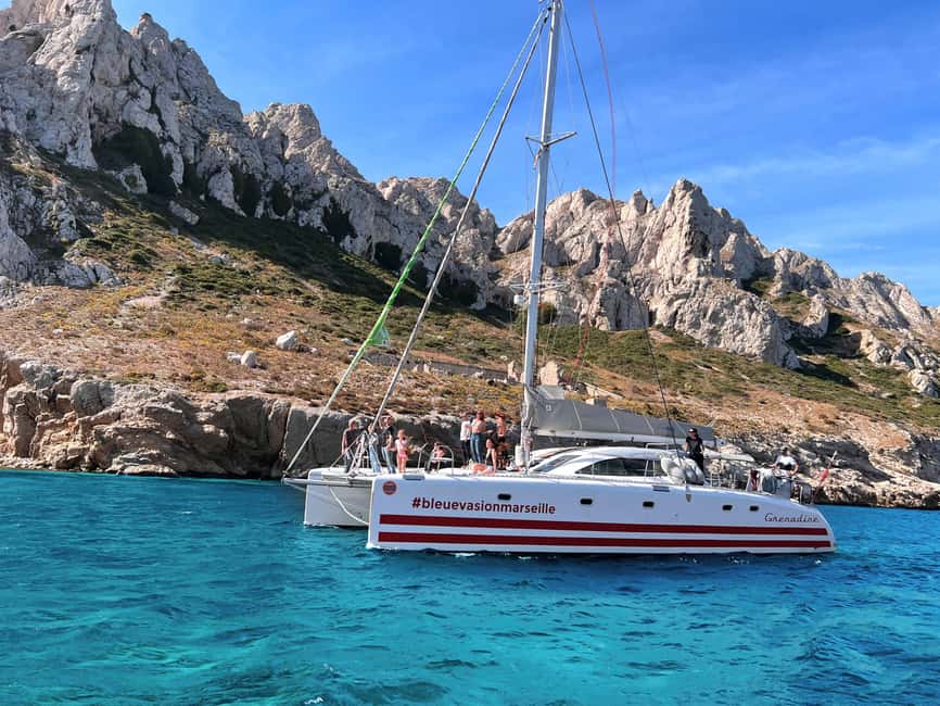 Marseille: Calanques Catamaran Cruise, Picnic, & Swimming - The secret stop and the Blue Cave: the stops you remember later