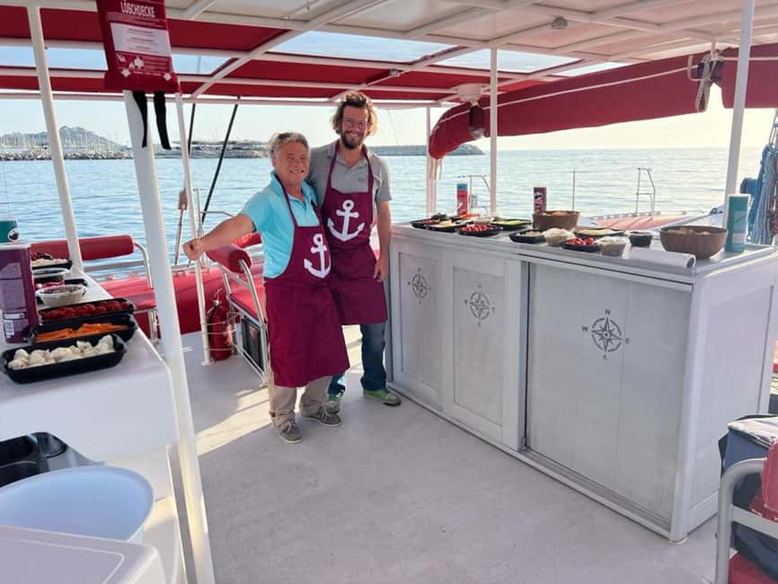 Marseille : Calanques Catamaran Cruise with Lunch & Wine - Getting on board at Port de la Pointe Rouge, no last-minute stress