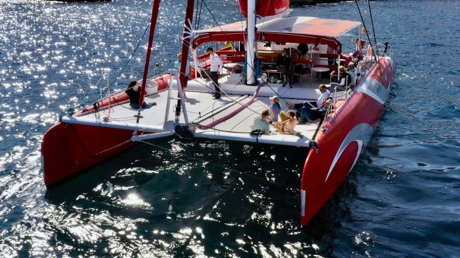 Marseille : Calanques Catamaran Cruise with Lunch & Wine - A secret stop between the big names