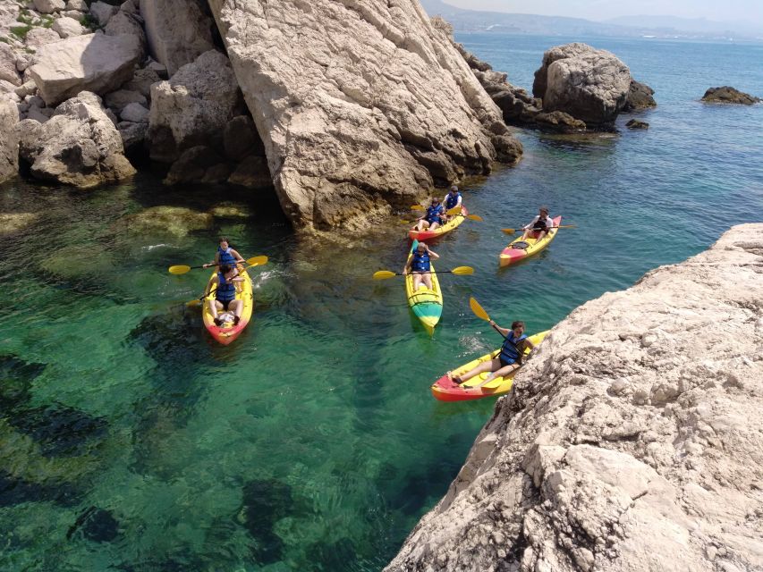 Marseille: Côte Bleue Calanques Half-Day Kayak Tour - Paddle Marseille’s Côte Bleue calanques, Estaque to Carry-le-Rouet