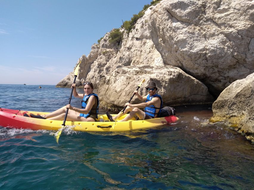 Marseille: Côte Bleue Calanques Half-Day Kayak Tour - Timing and weather: morning is easier, wind can change everything