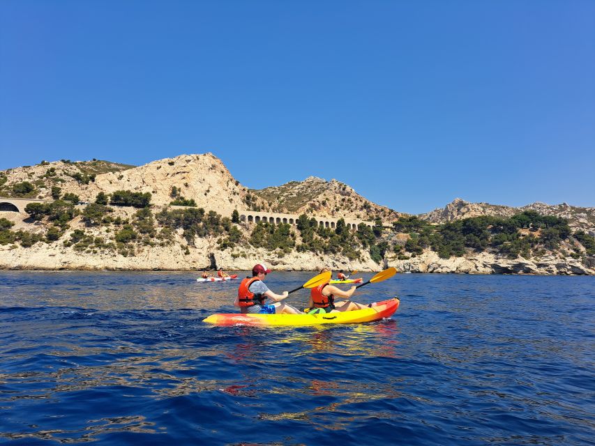 Marseille: Côte Bleue Calanques Half-Day Kayak Tour - Meeting point reality: Port de la Lave is mostly a car park