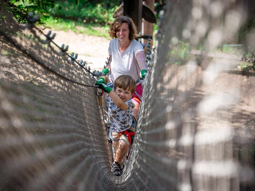 Marseille: Ecopark Adventures Treetop Adventure - How the day actually flows when you have unlimited time