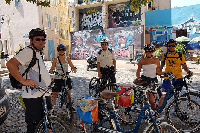 Marseille Grand E-Bike Tour : "le tour du Fada" - Palais du Pharo and the old port from a coastal lookout