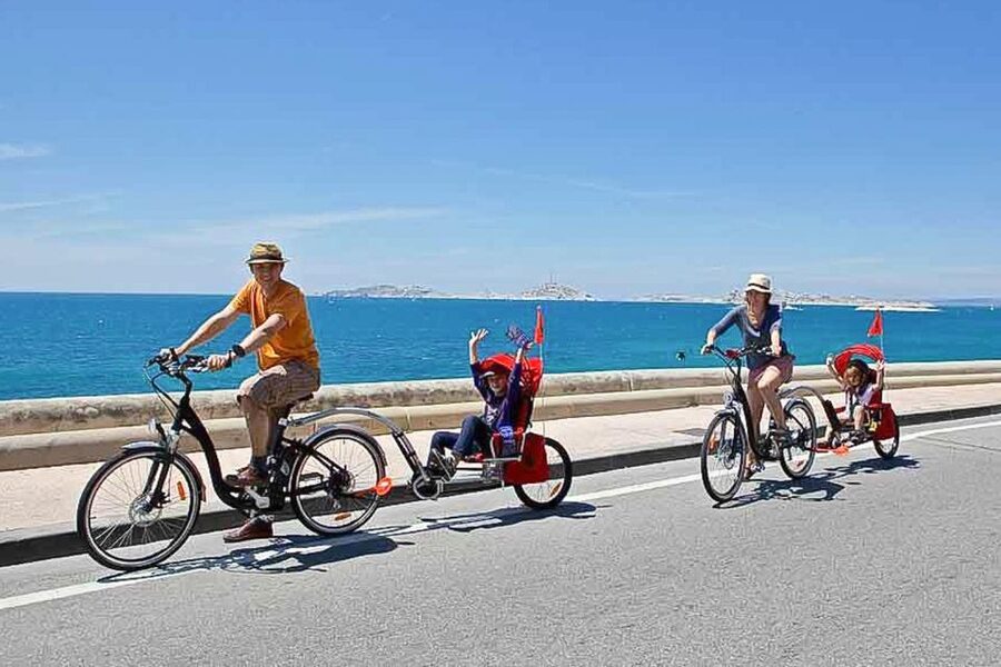 Marseille: Half-Day E-Bike Tour from Cruise Port - MuCEM and the Old Port: where modern Marseille meets the everyday