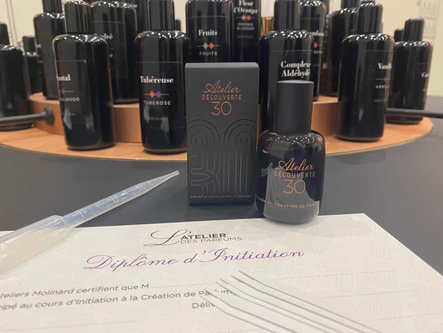 Molinard Parfums Cannes: Discovery Perfume Workshop - Step-by-Step: What Happens as You Build Your 30ml Eau de Parfum