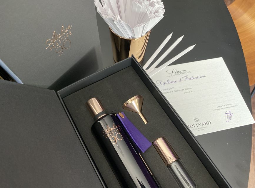 Molinard Parfums Grasse : Prestige Perfume Creation - Your two hours of quiet, guided creation