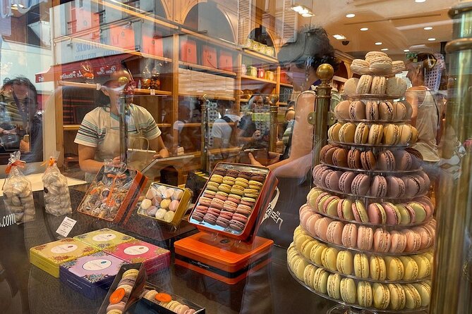 Montmartre Hill French Gourmet Food and Wine Tasting Walking Tour - The windmill and the climb to Sacré-Cœur views