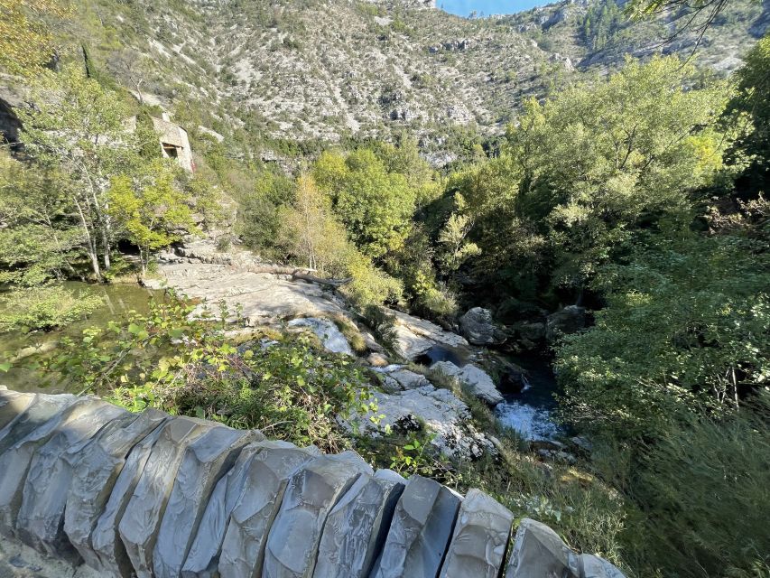 Montpellier: Visit Cirque of Navacelle and its medieval mill - The Foux de la Vis mill hike over a real waterfall