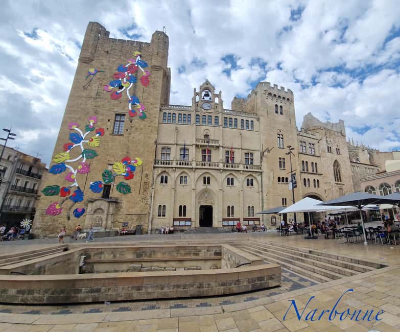 Narbonne: visit the Archbishops' Palace and Cathedral - Following authority to the cathedral, with the cloister in between