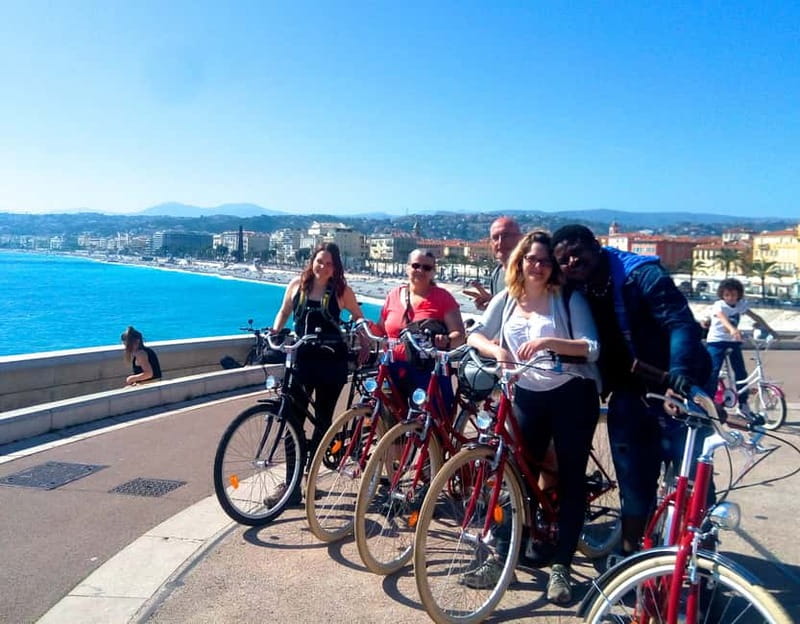 Nice 3Hrs by EBike: Essentials Oldest Districts & Panoramas - Vieux Nice maze time: squares, baroque feel, and the color-street magic