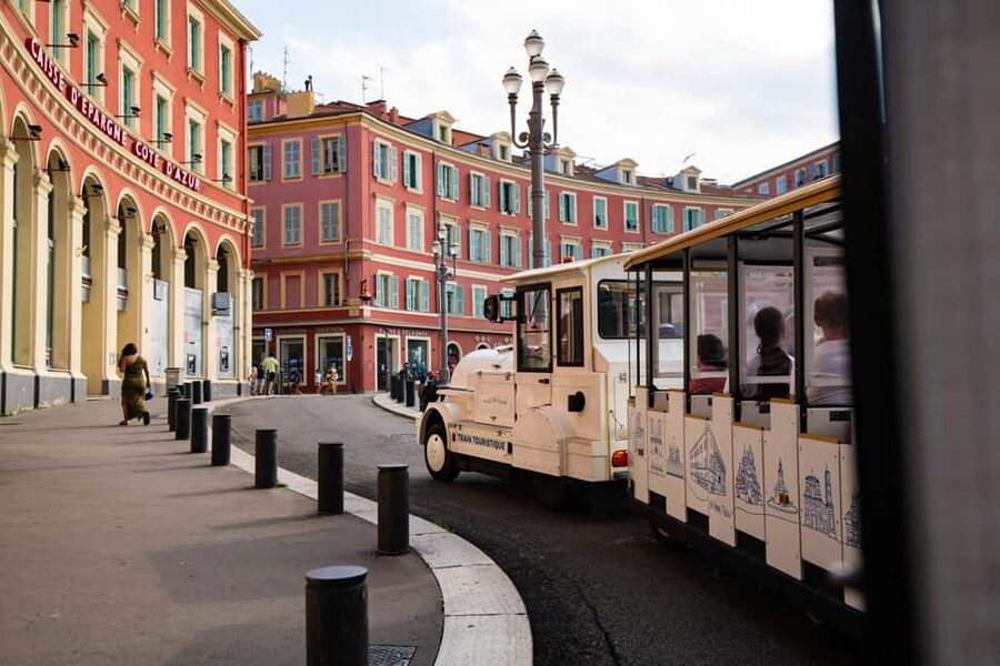 Nice: A gentle ride on a small electric train with panoramic views - Eco-friendly fun that still shows real Nice