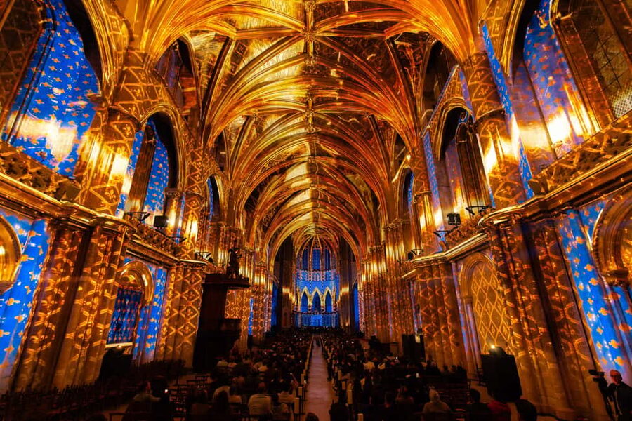 Nice Basilica: New Sound and Light Show – LUMINISCENCE - Why this show works so well in Nice