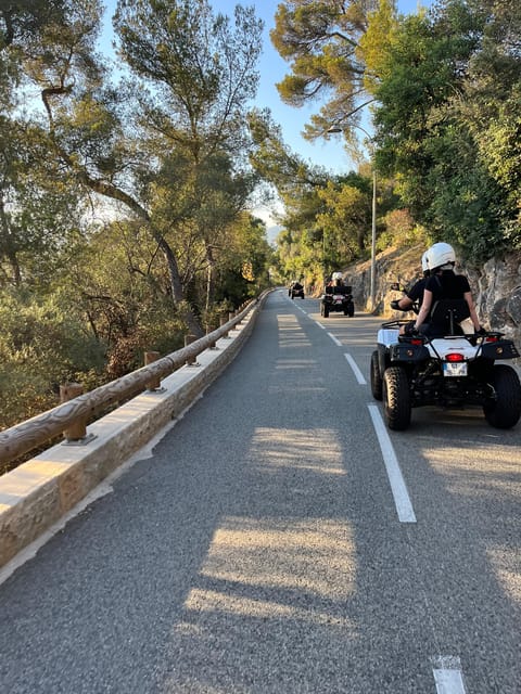 NICE BY ELECTRIC QUAD:panoramic tour from Nice - Meeting at 7 Rue Longchamp, then getting comfortable fast