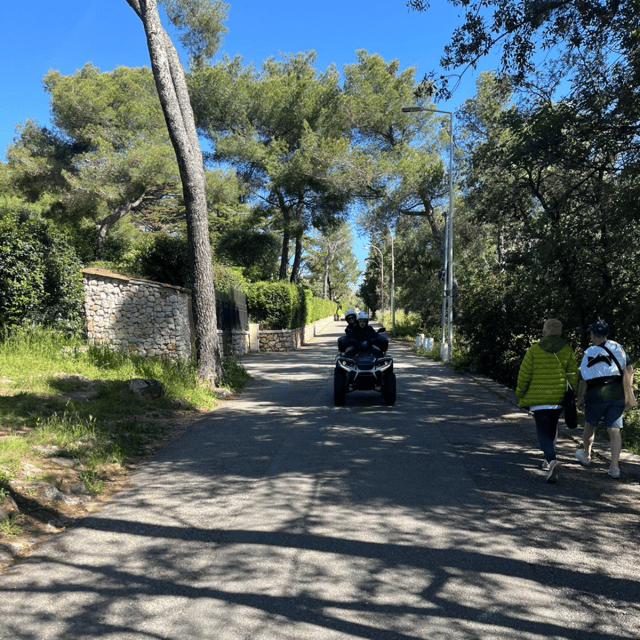 NICE BY ELECTRIC QUAD:panoramic tour from Nice - Mont Boron to Mont Alban: the viewpoint run that makes it worth it