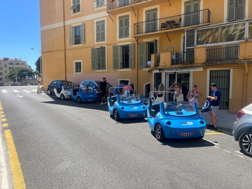 Nice: Exclusive Guided Tour in a One-of-a-Kind Electric Car - Villefranche-sur-Mer Bay and the Only-Sand Beach Moment