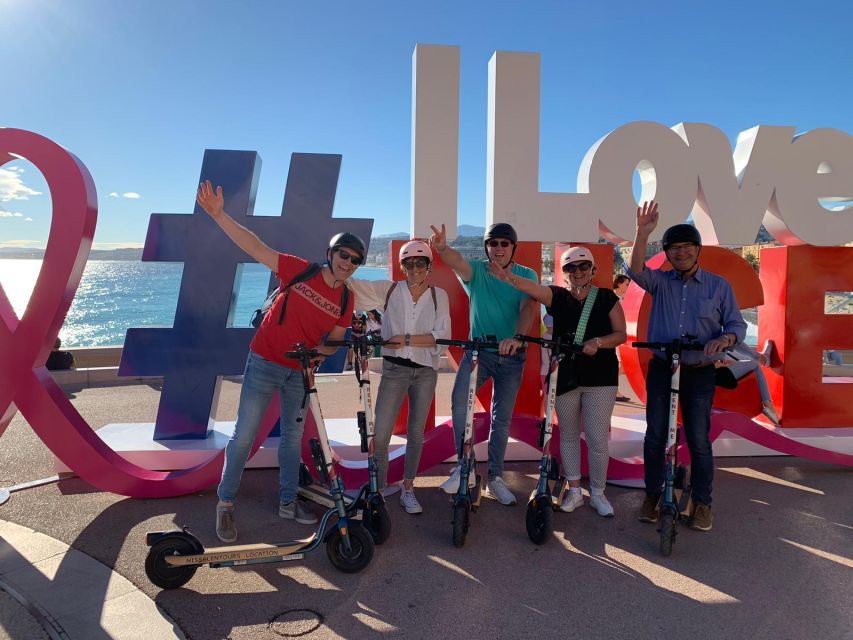 Nice: Must-Sees Electric Scooter Tour - Promenade riding plus the Massena square photo stop